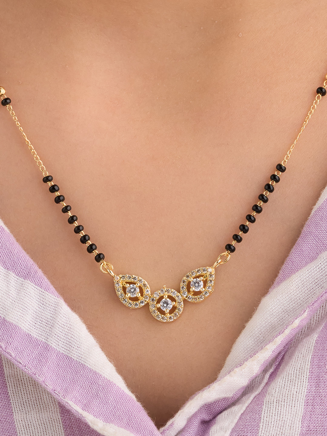 Aurelia Triple Drop Mangalsutra
