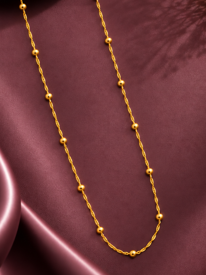 Zivara Ball Link Necklace