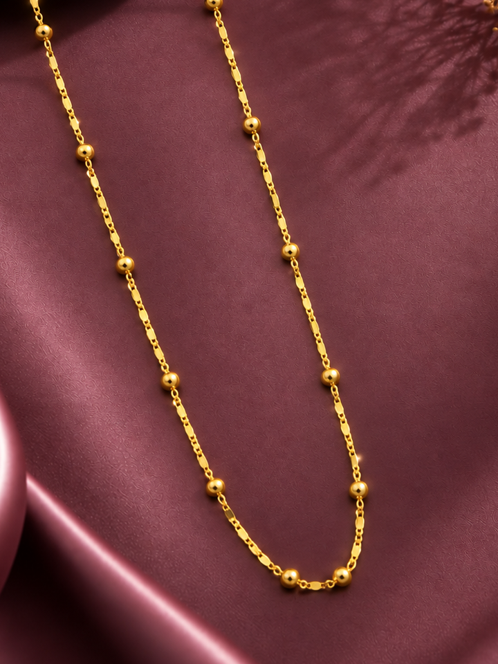 Elvaya Beaded Chain Necklace