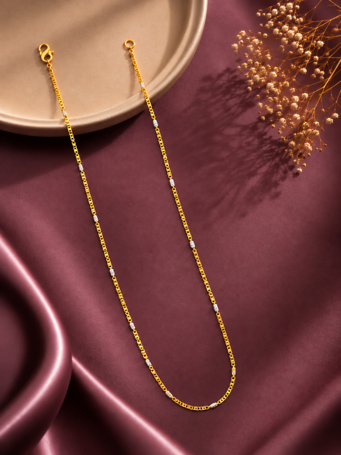 Seraya Crystal Link Necklace