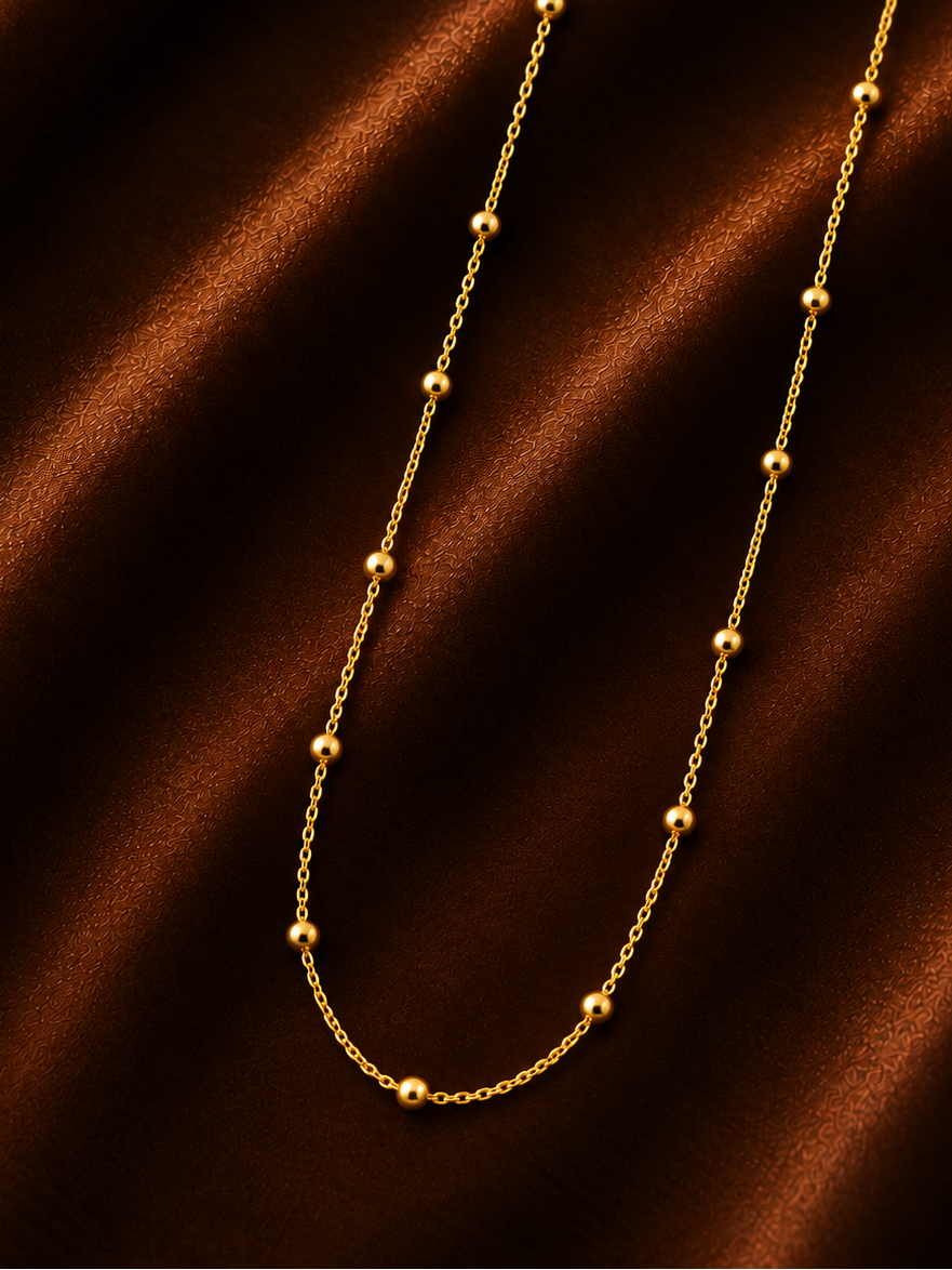 Elara Beaded Ball Women’s Necklace