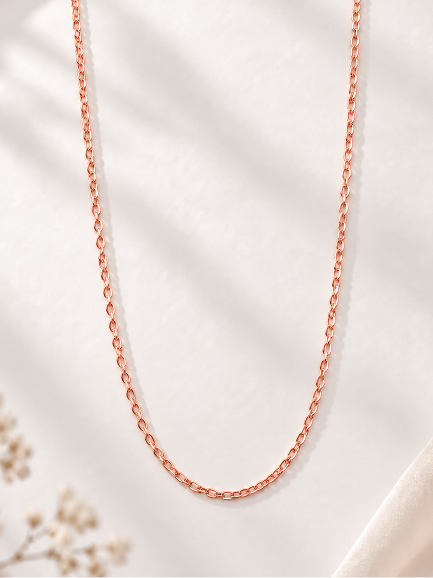 Veyra Classic Oval Link Women’s Necklace