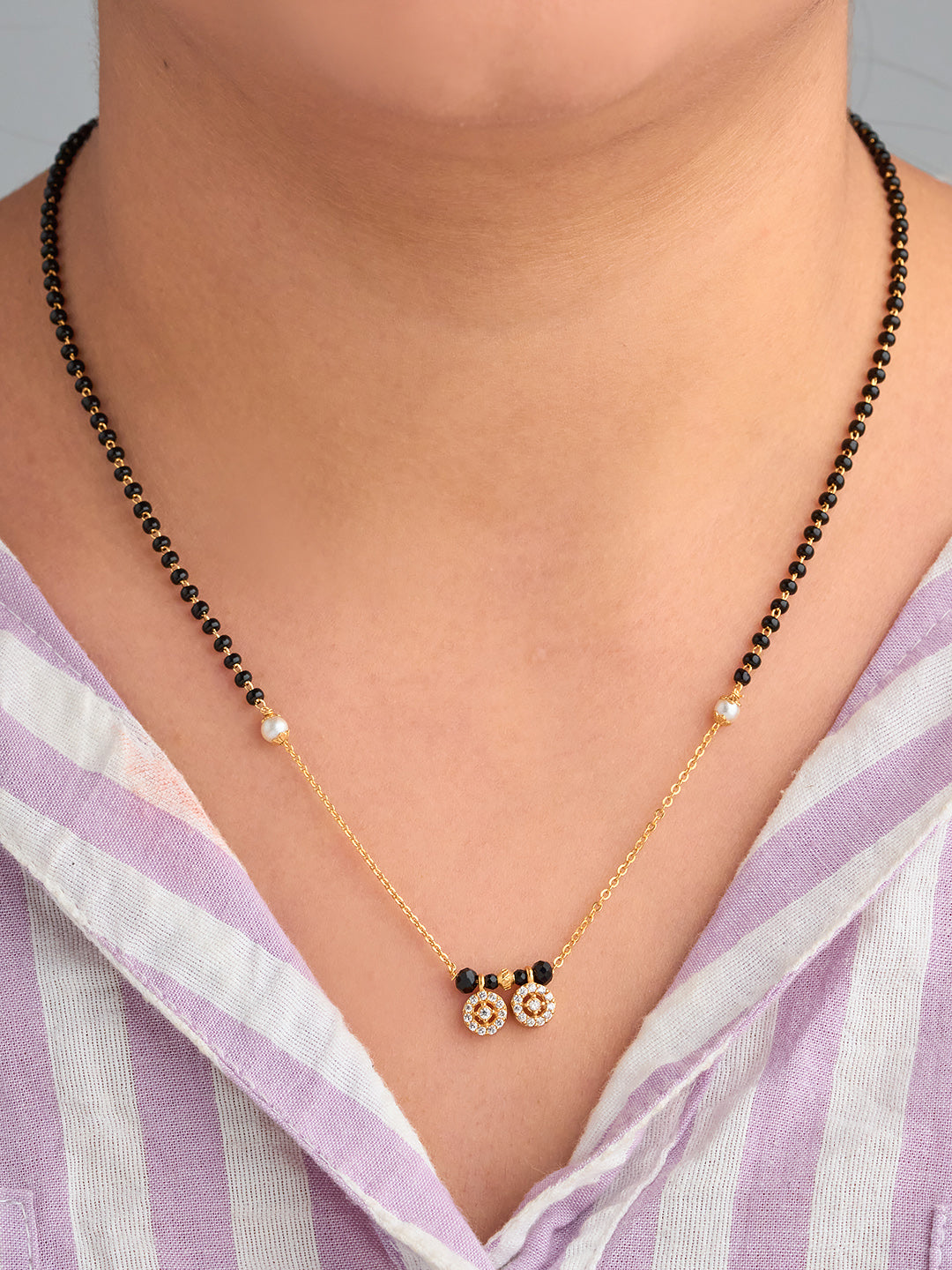 Twin Bloom Mangalsutra