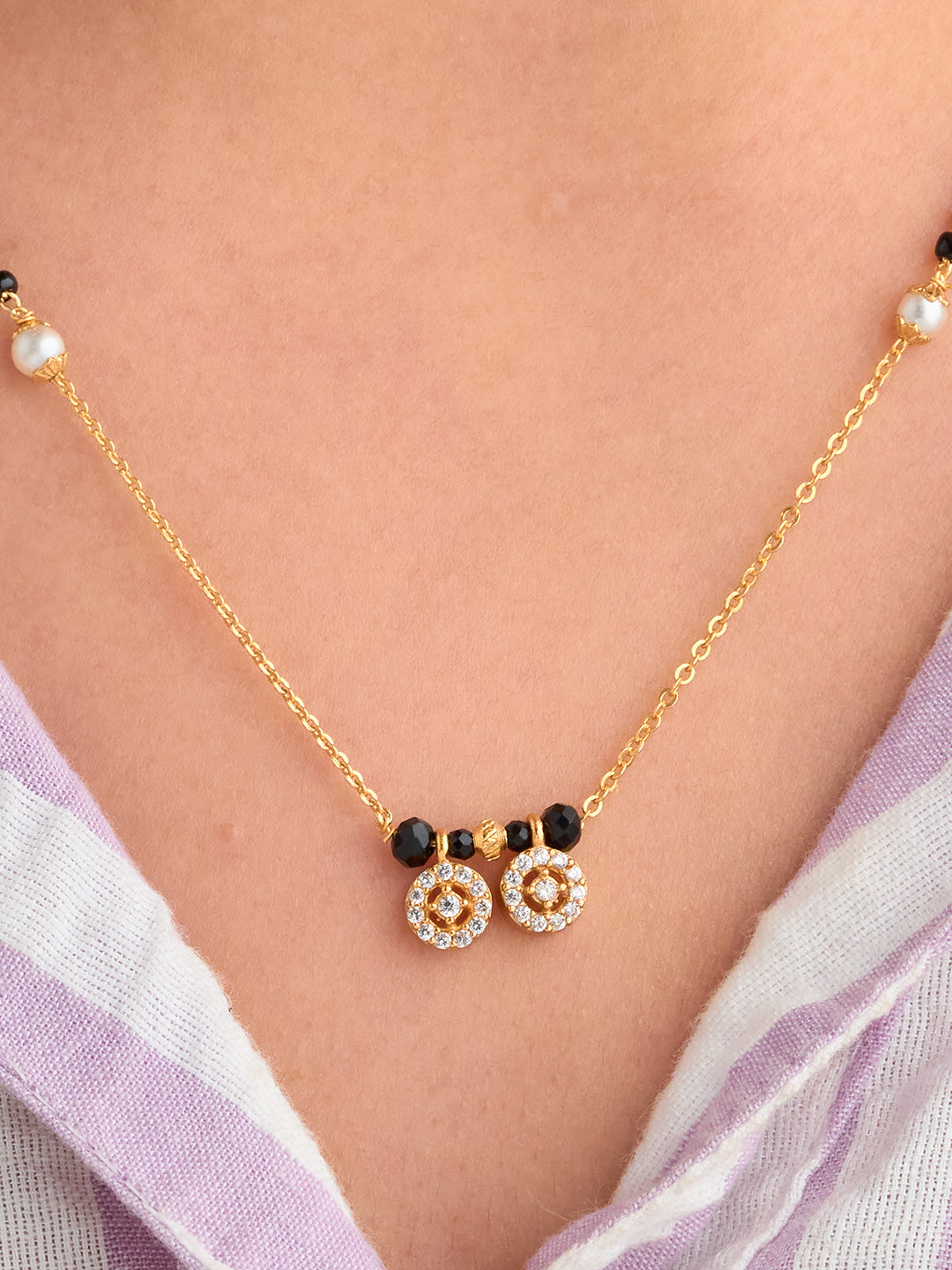 Twin Bloom Mangalsutra