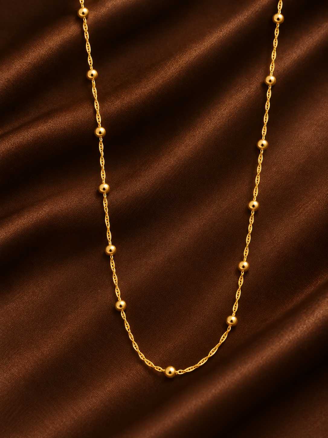 Delicate Beaded Chain