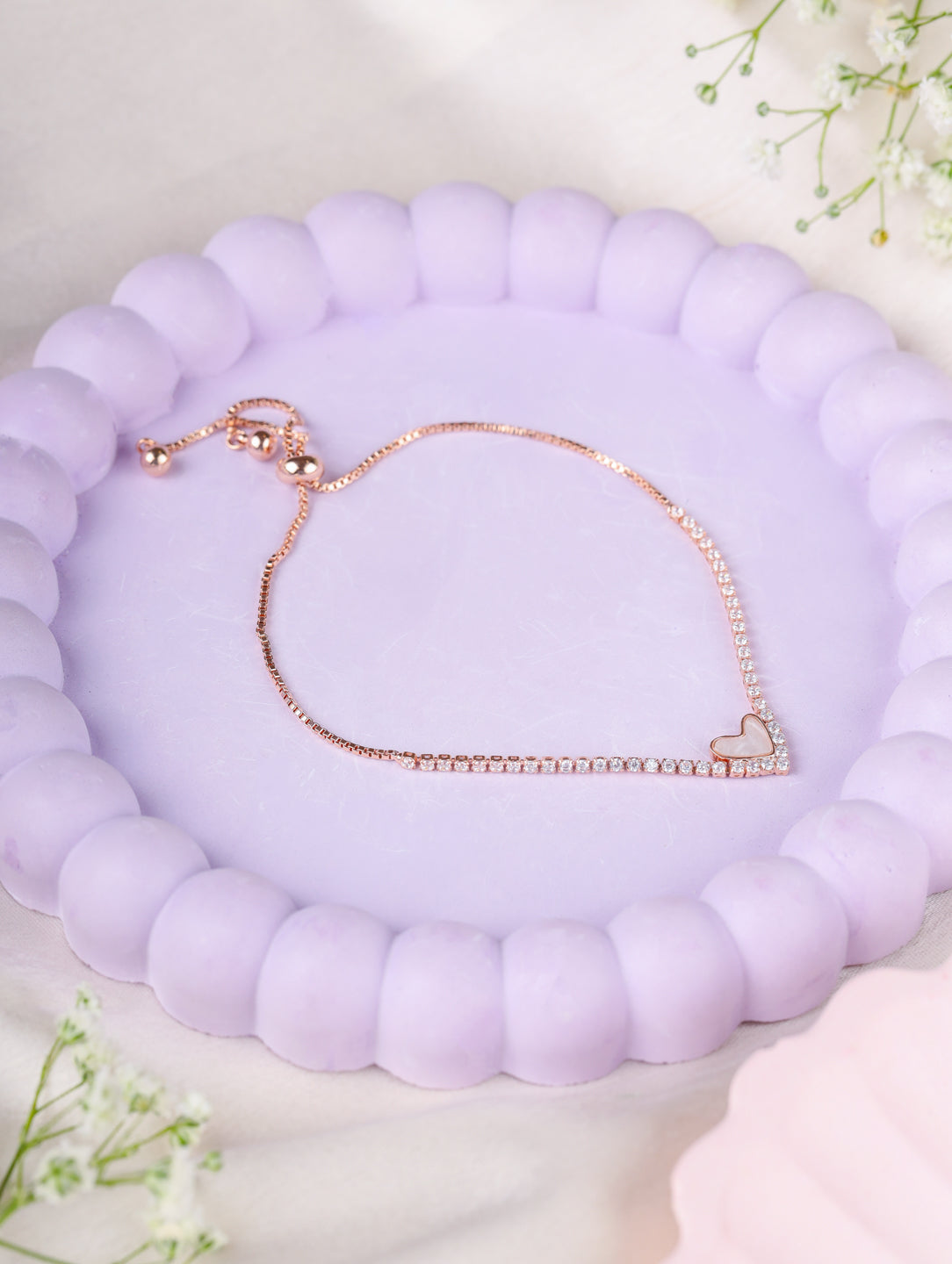 Heartline Sparkle Bracelet