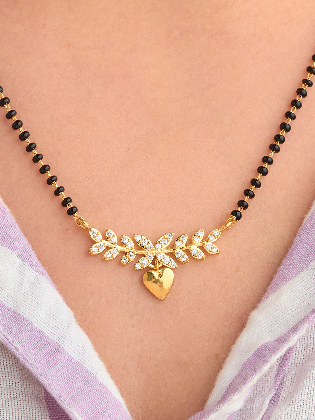 Aveline Heart Mangalsutra
