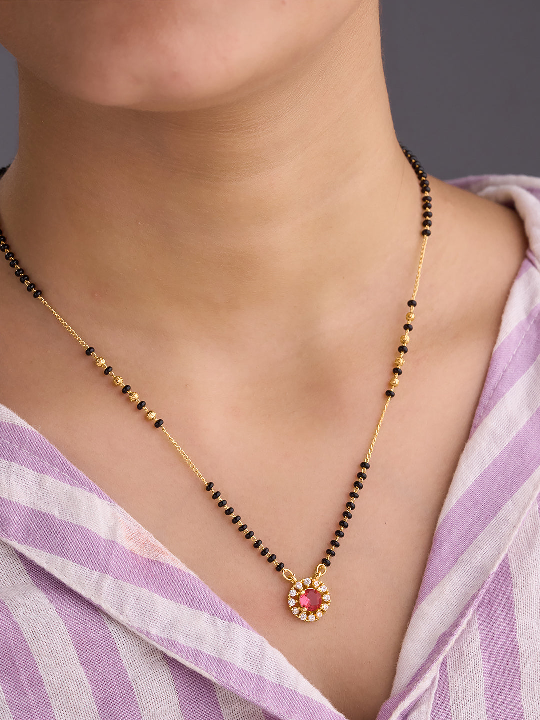 Rubielle Halo Mangalsutra