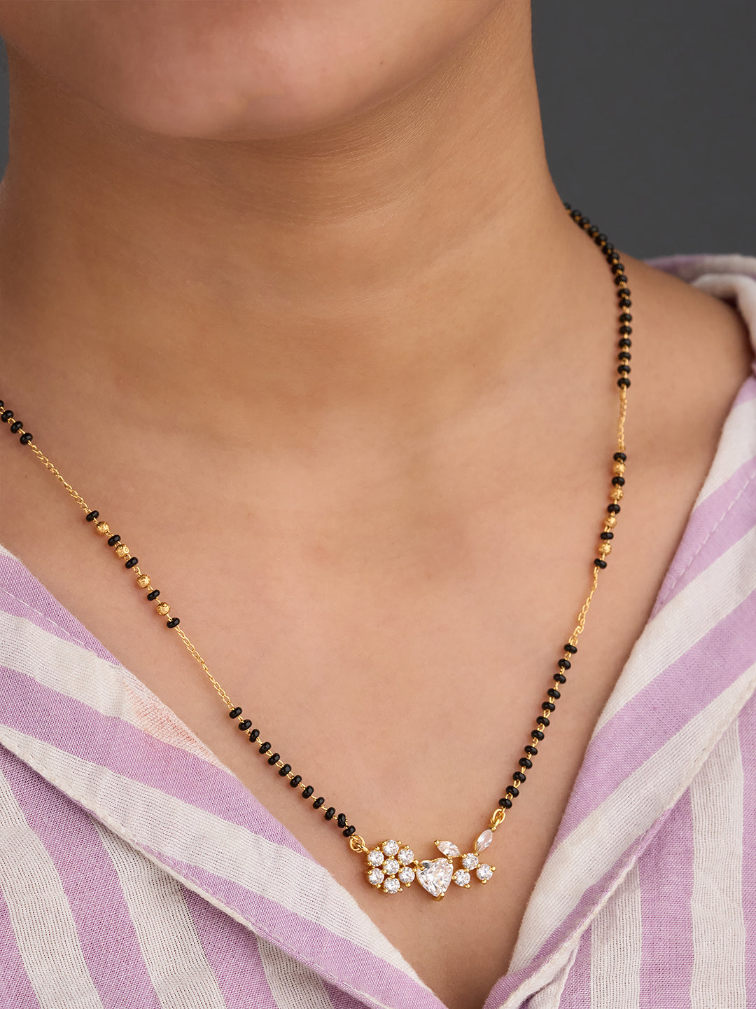 Florelle Heart Mangalsutra