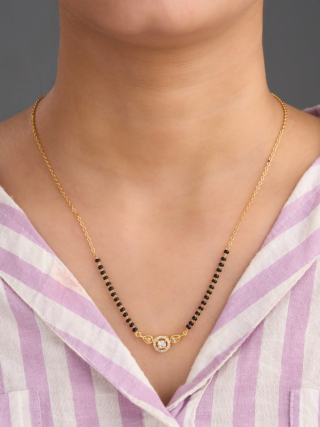 Halo Bloom Mangalsutra