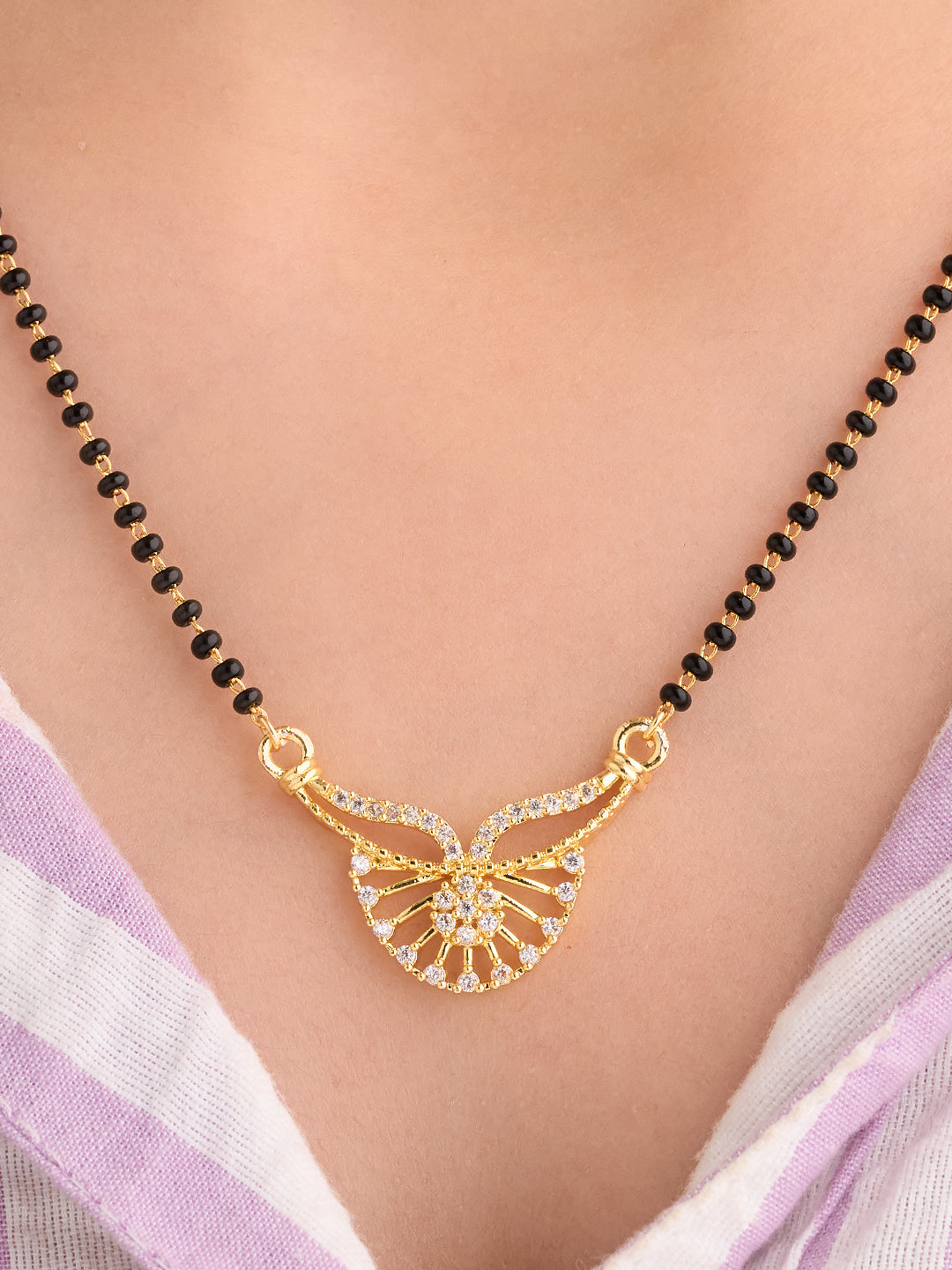 Aurelia Butterfly Radiance Mangalsutra