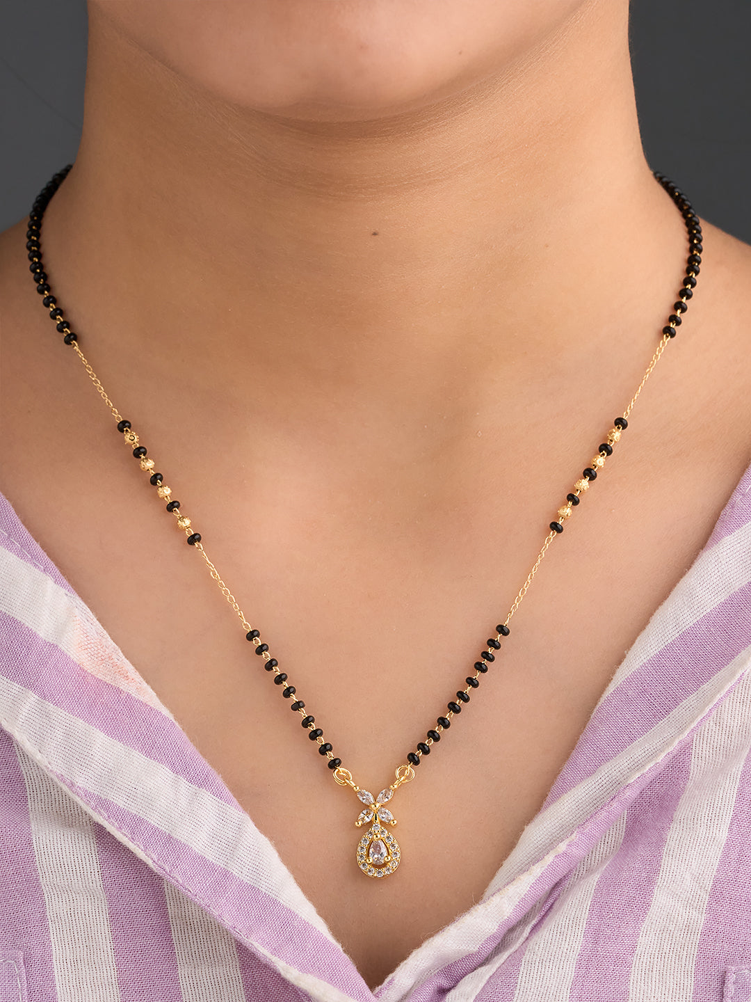 Aurelia Teardrop Mangalsutra