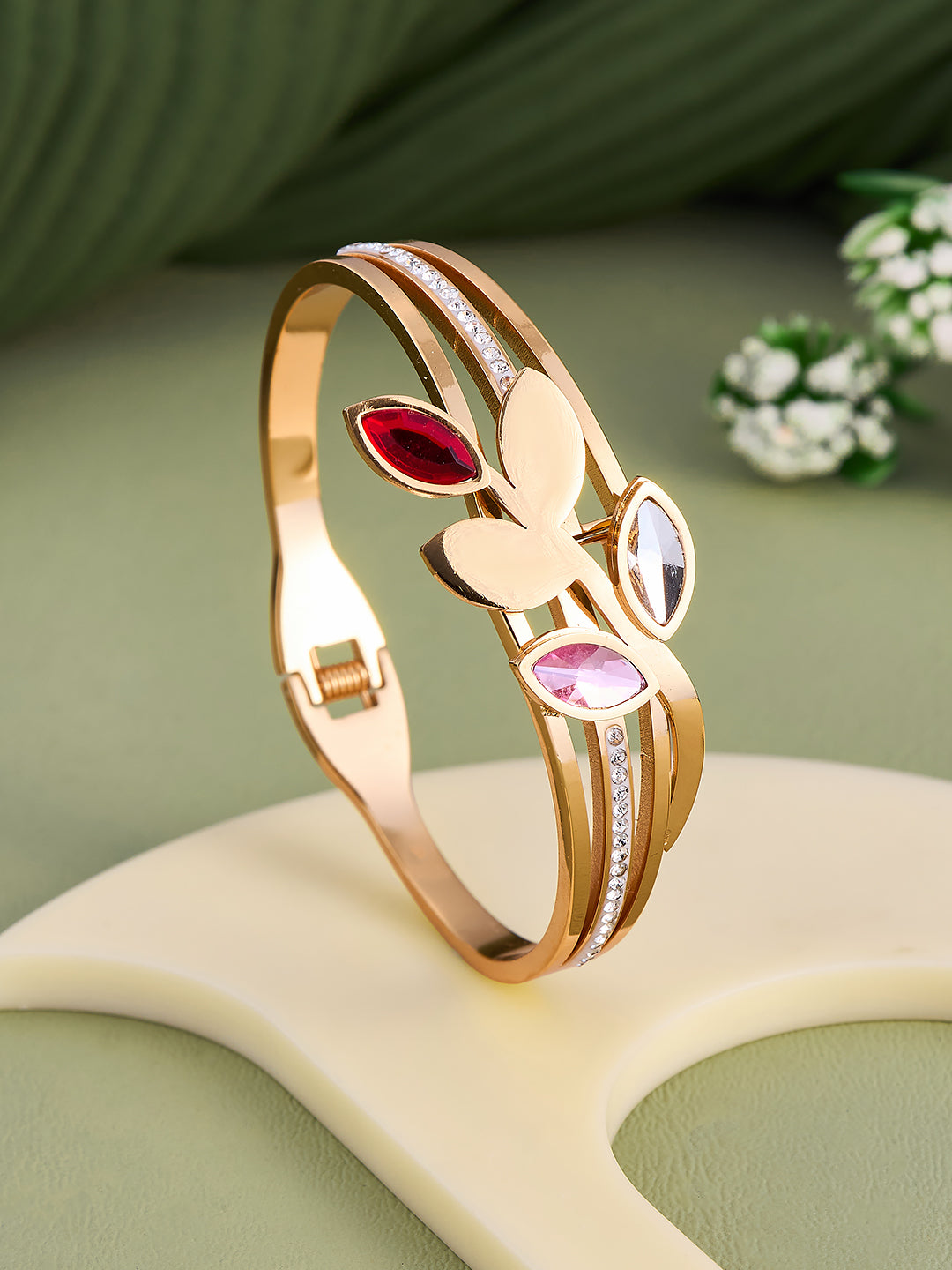 Floral Gem Luxe Bracelet