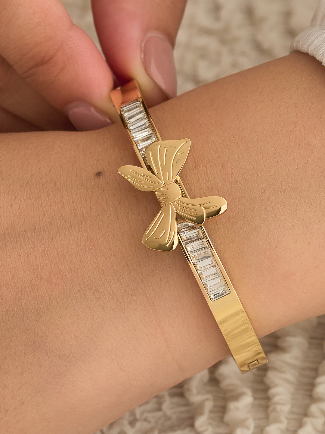 Golden Flutter Bracelet