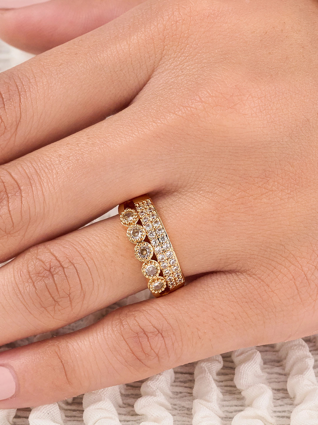 Elara Duo Band Ring