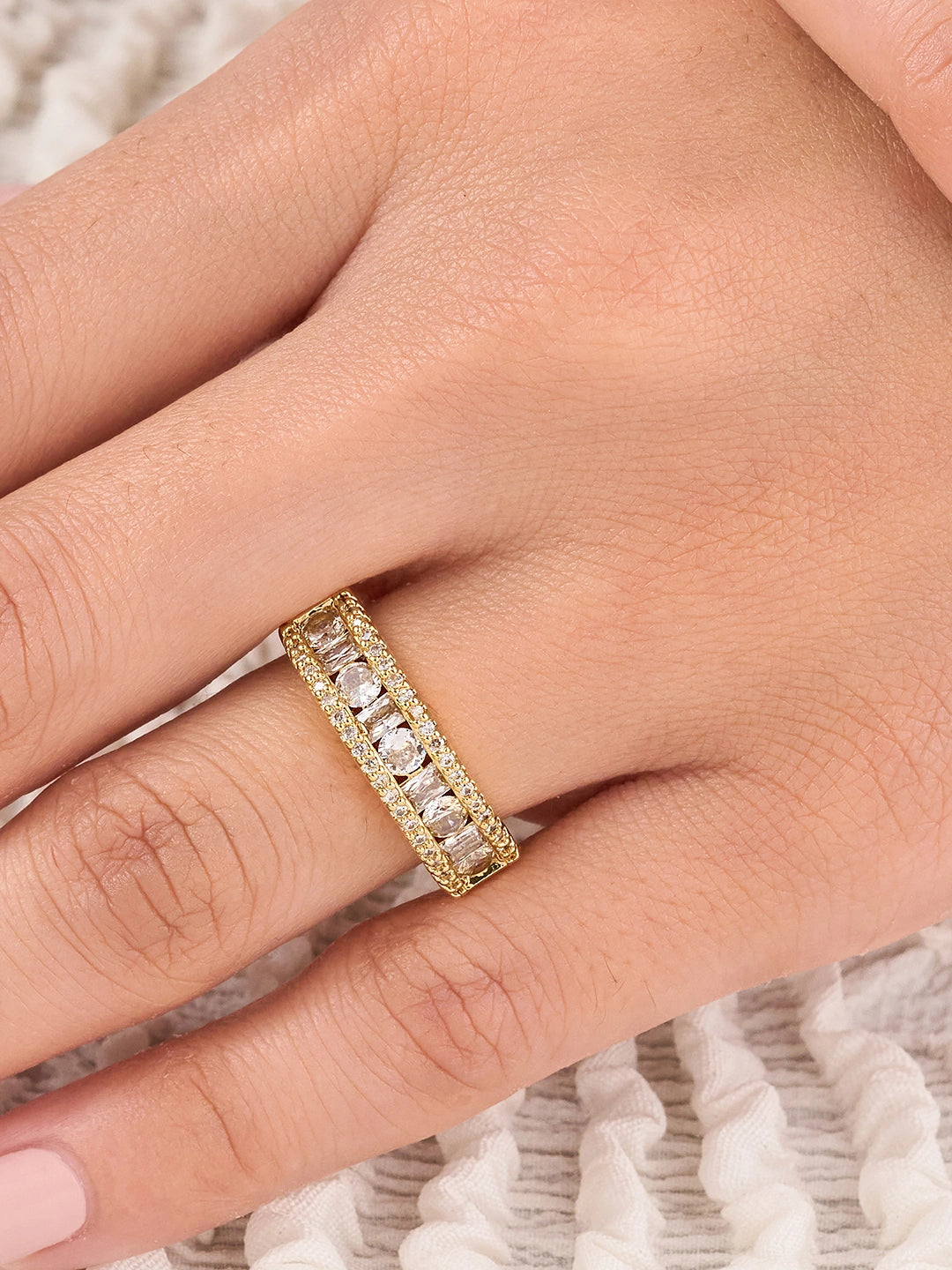 Aurelia Baguette Luxe Women’s Ring