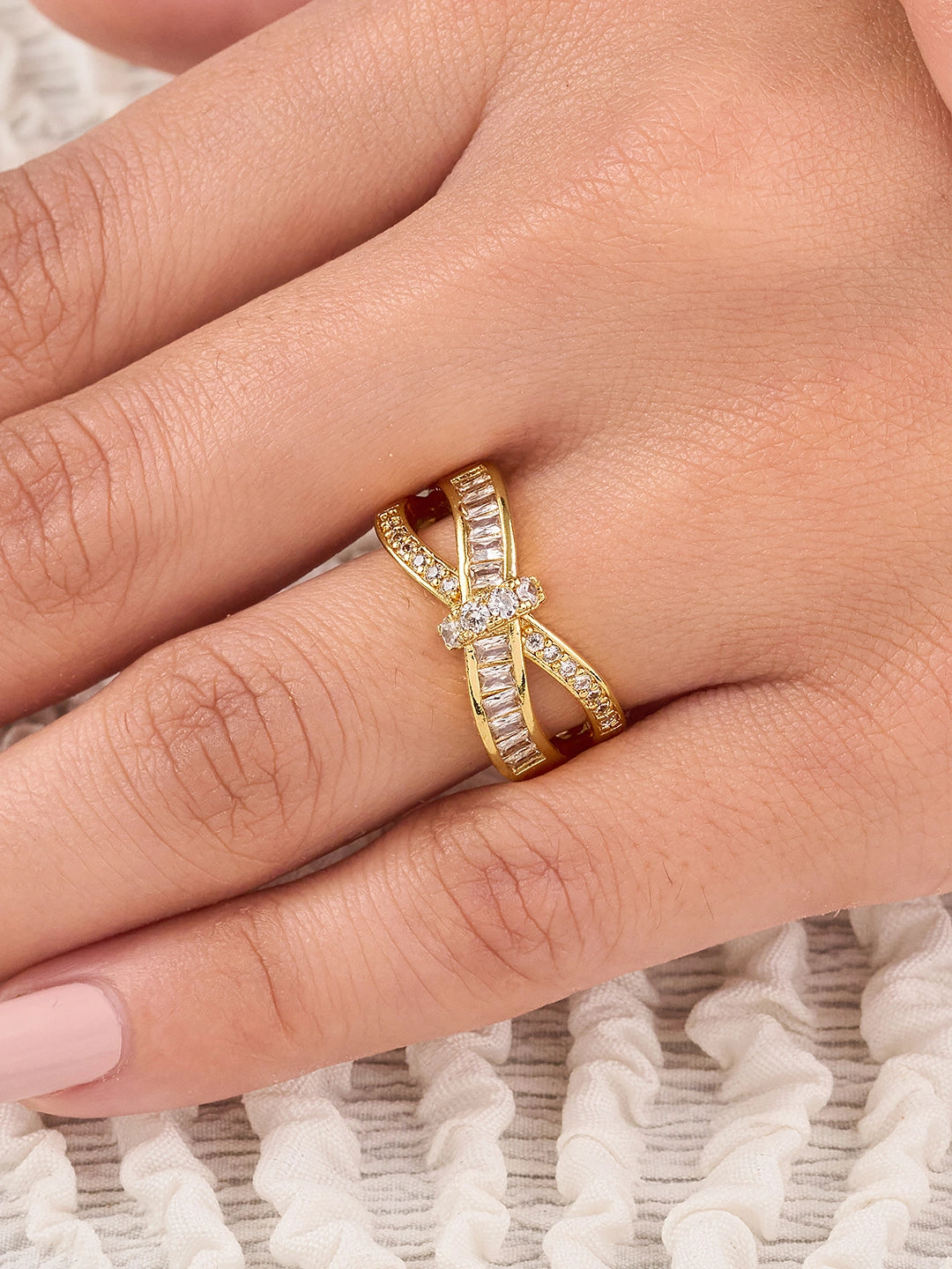 Seraphina Infinity Loop Women’s Ring