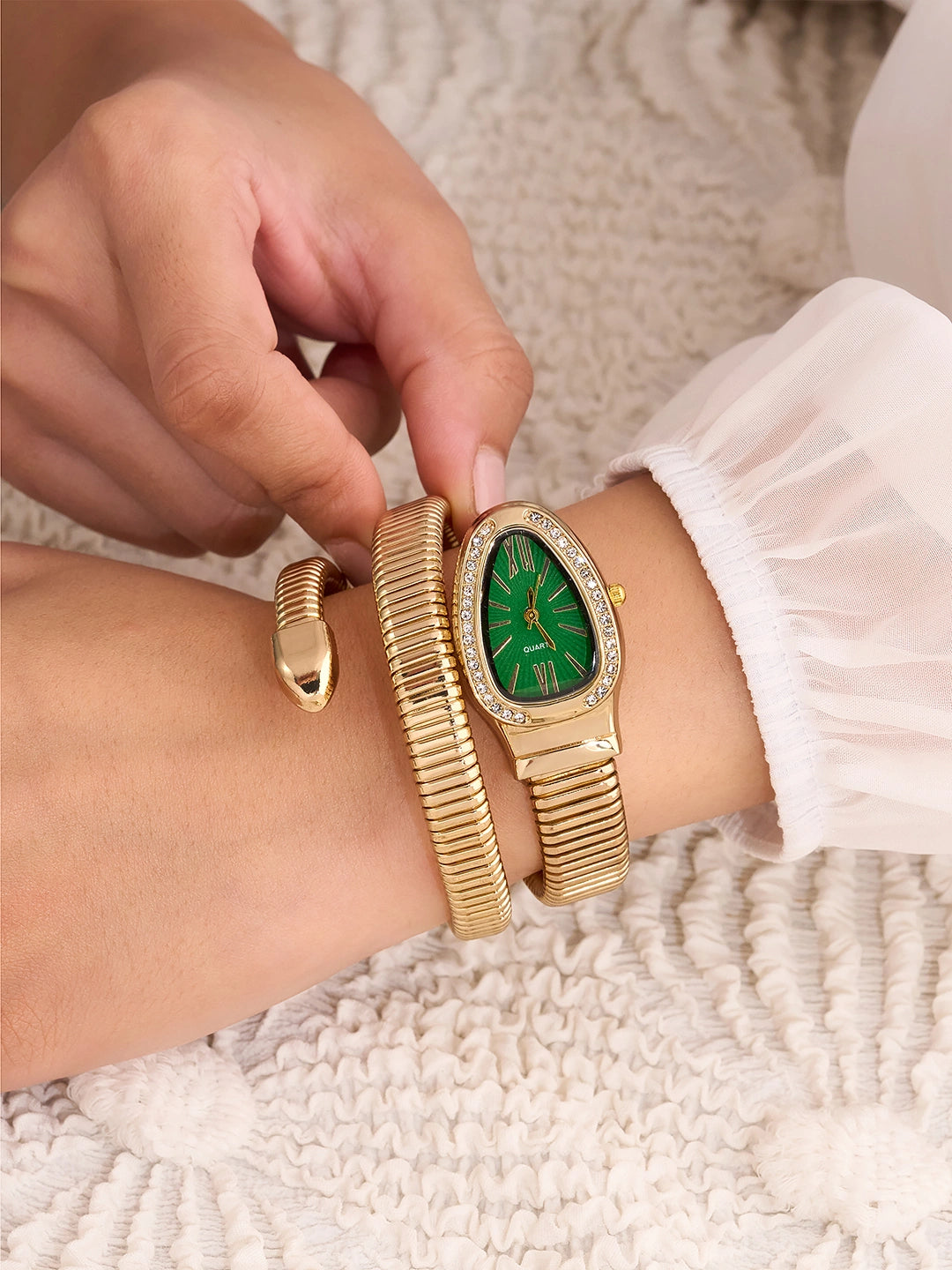 Verde Serpentine Luxe Women’s Watch