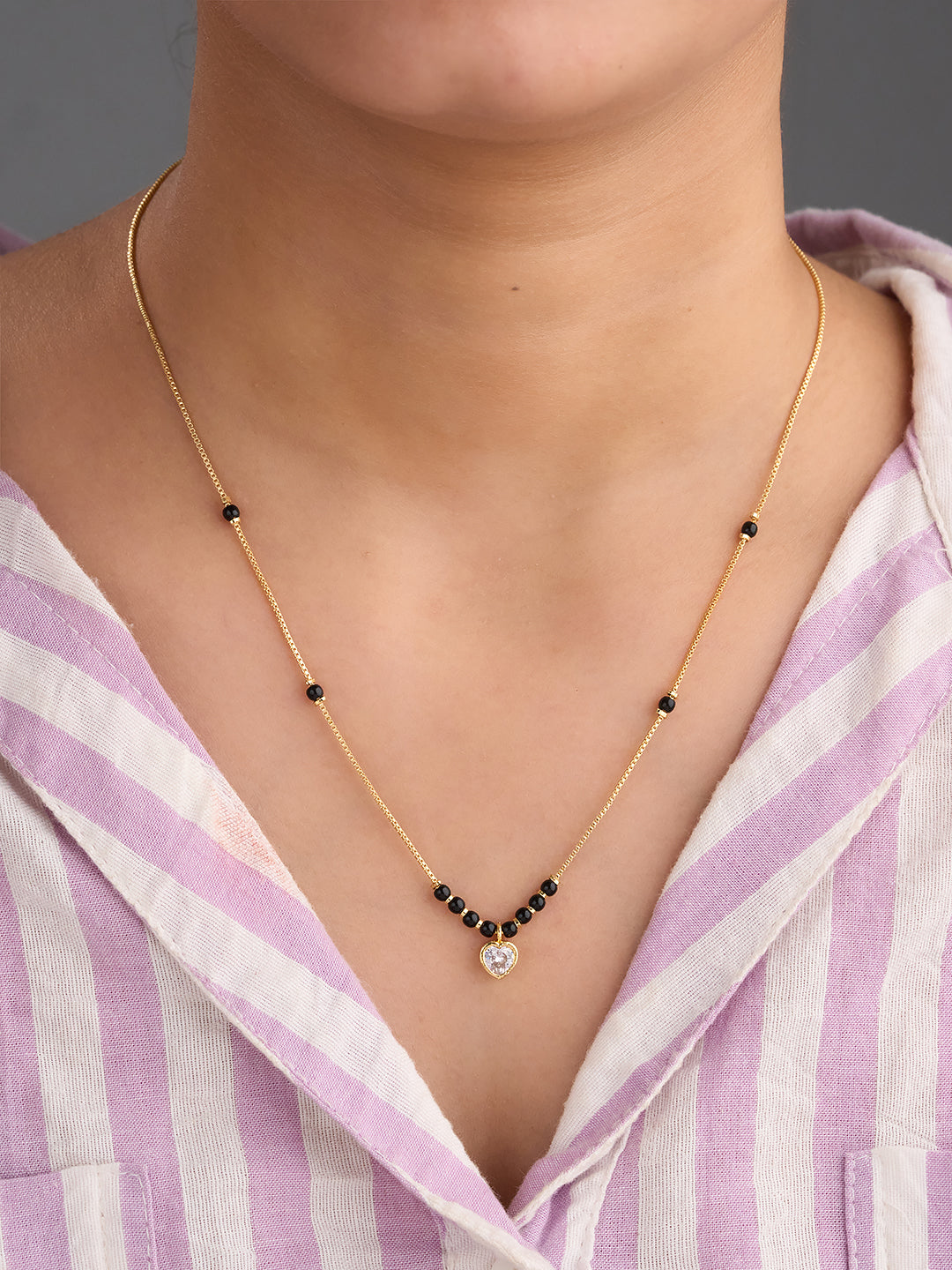 Heart Aura Mangalsutra