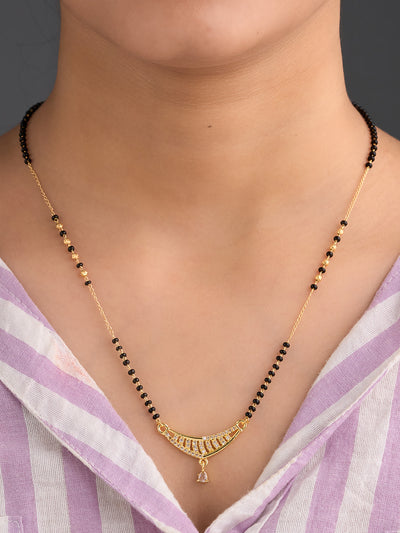 Crystal Curve Mangalsutra
