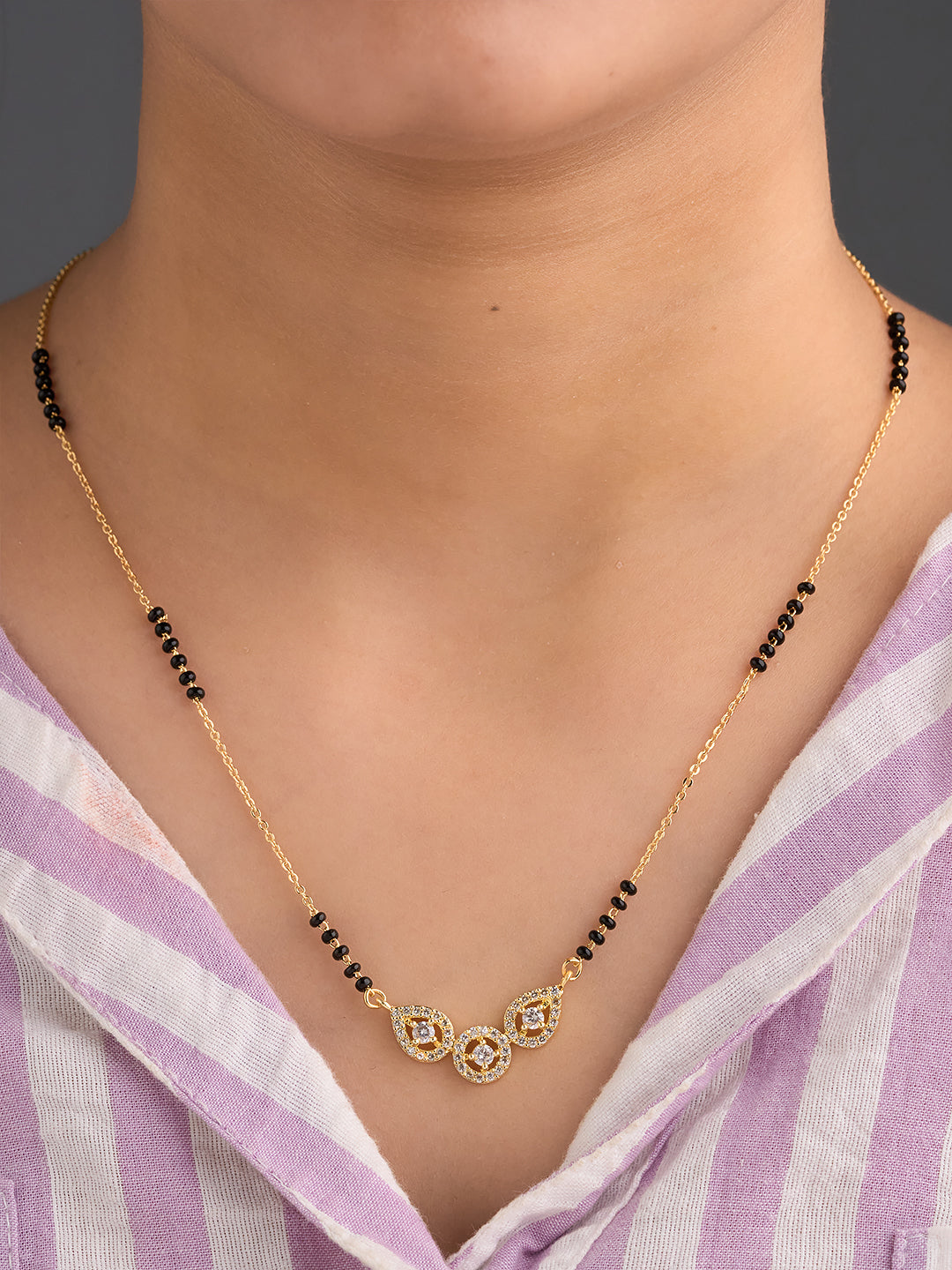 Aurelia Triple Drop Mangalsutra