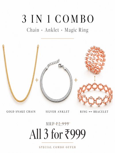 3 Pieces Combo - ROSE GOLD