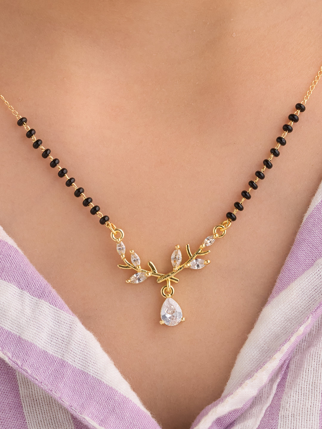 Aurelia Floral Vine Mangalsutra
