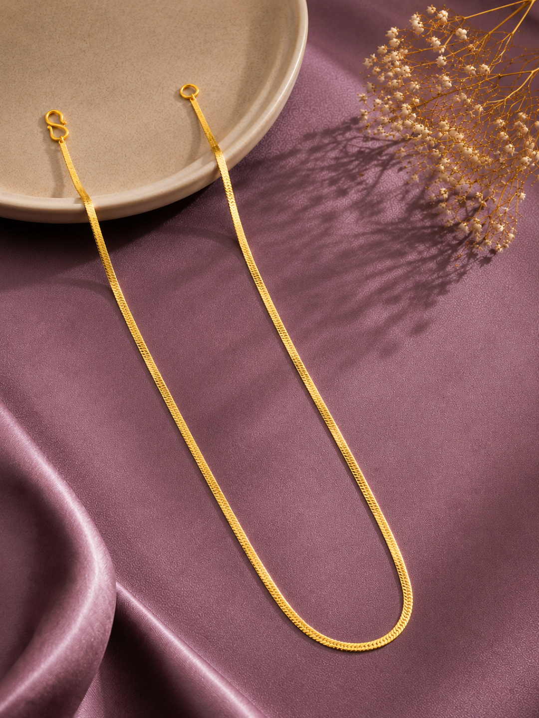 Elora Luxe Textured Chain
