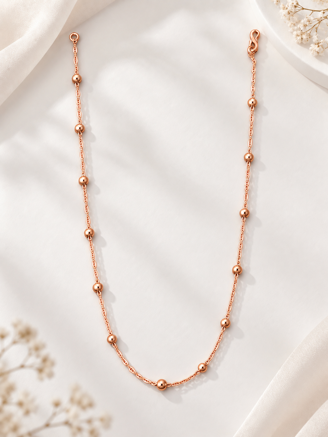Elora Bead Link Necklace
