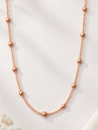 Elora Bead Link Necklace