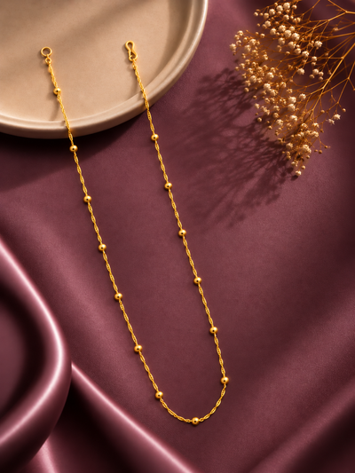 Zivara Ball Link Necklace