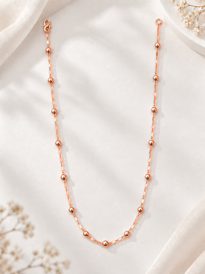 Roselle Beaded Link Necklace
