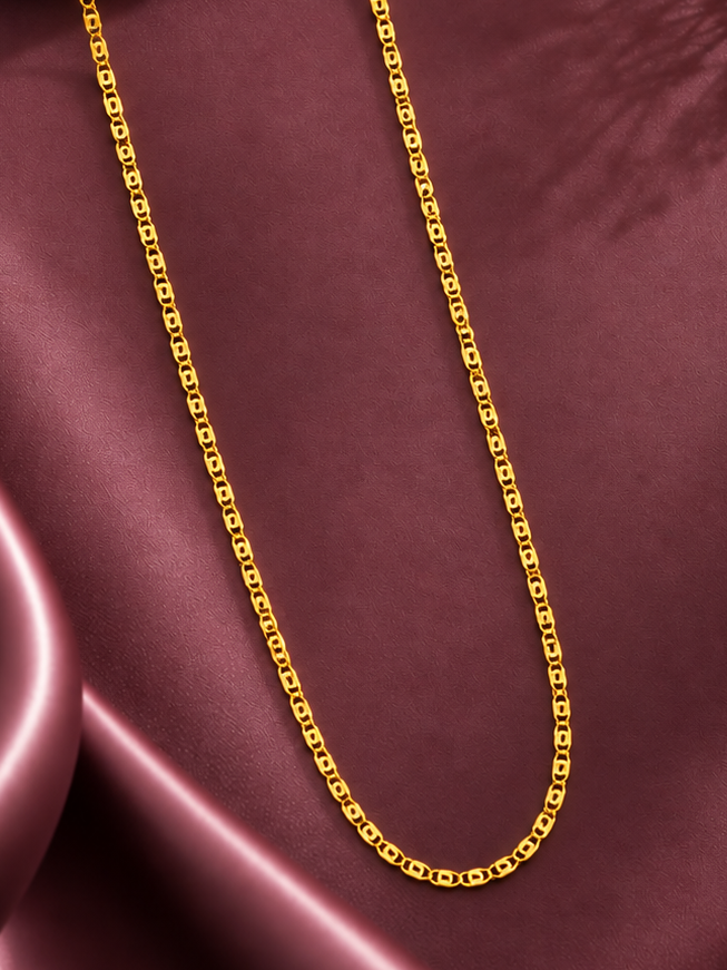 Elvoria Classic Box Link Chain Necklace