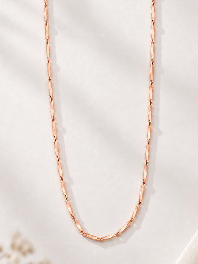 Veyra Twisted Link Necklace