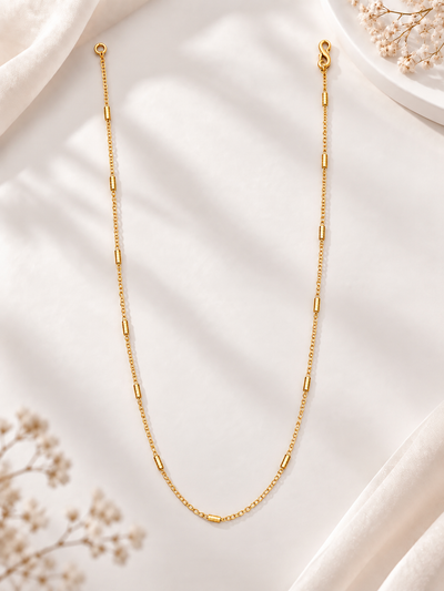 Zarelle Luxe Cylinder Chain Women’s Necklace