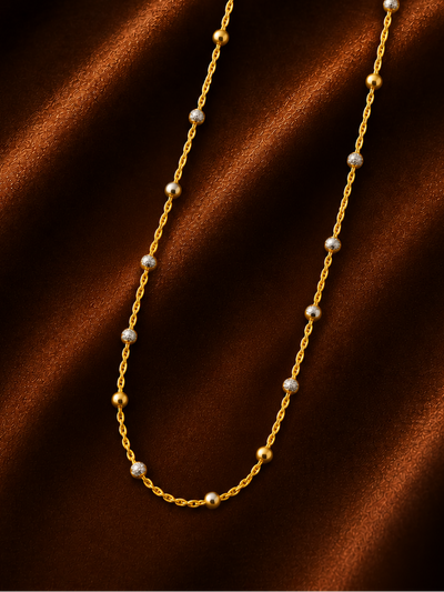 Dual Tone Bead Chain