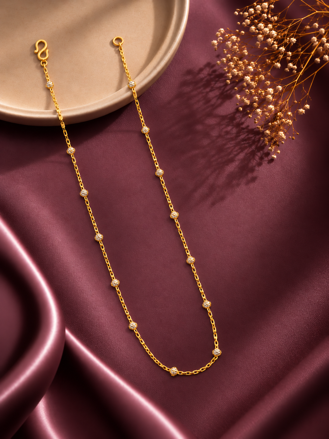 Elara Sparkle Dot Women’s Necklace