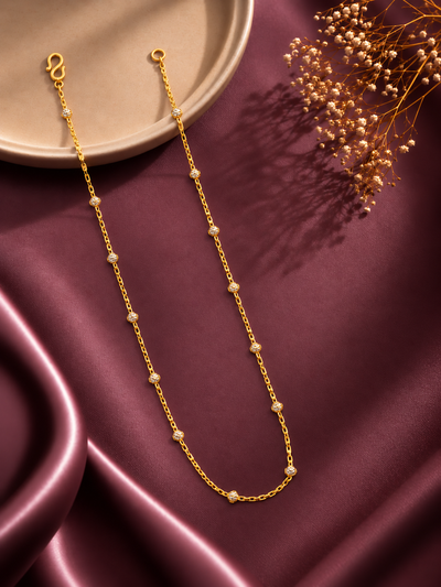 Elara Sparkle Dot Women’s Necklace