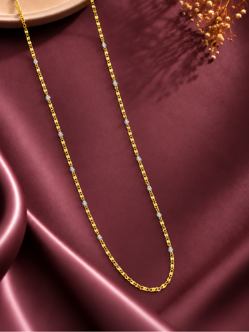 Elowen Crystal Bead Link Women’s Necklace