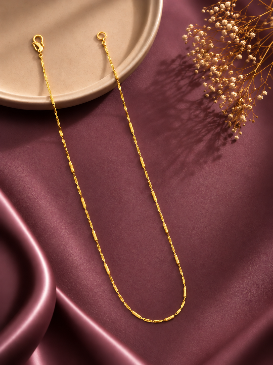Elvaya Twisted Link Necklace