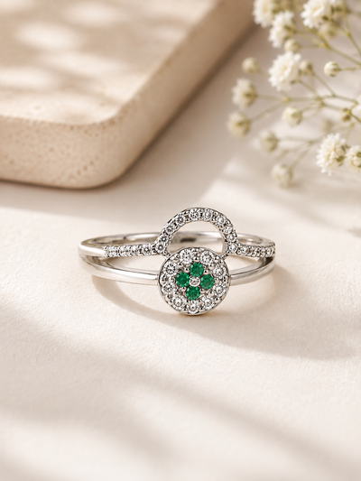 Elira Emerald Ring