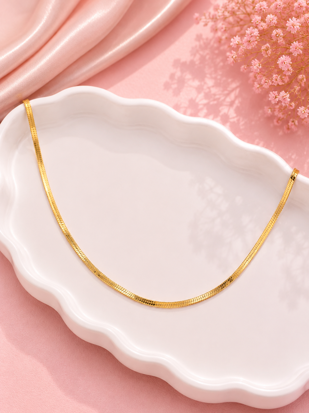 Elora Luxe Textured Chain