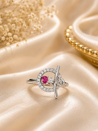 Zarelle Pink Ring