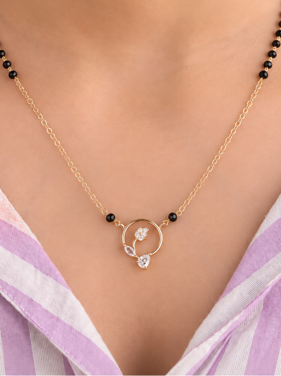 Circle Blossom Mangalsutra