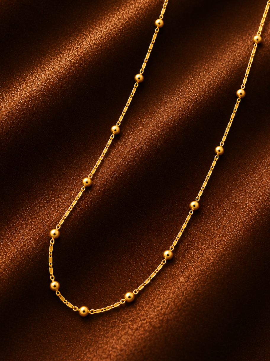 Elvaya Beaded Chain Necklace