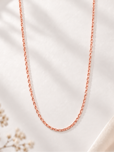 Veyra Classic Oval Link Women’s Necklace