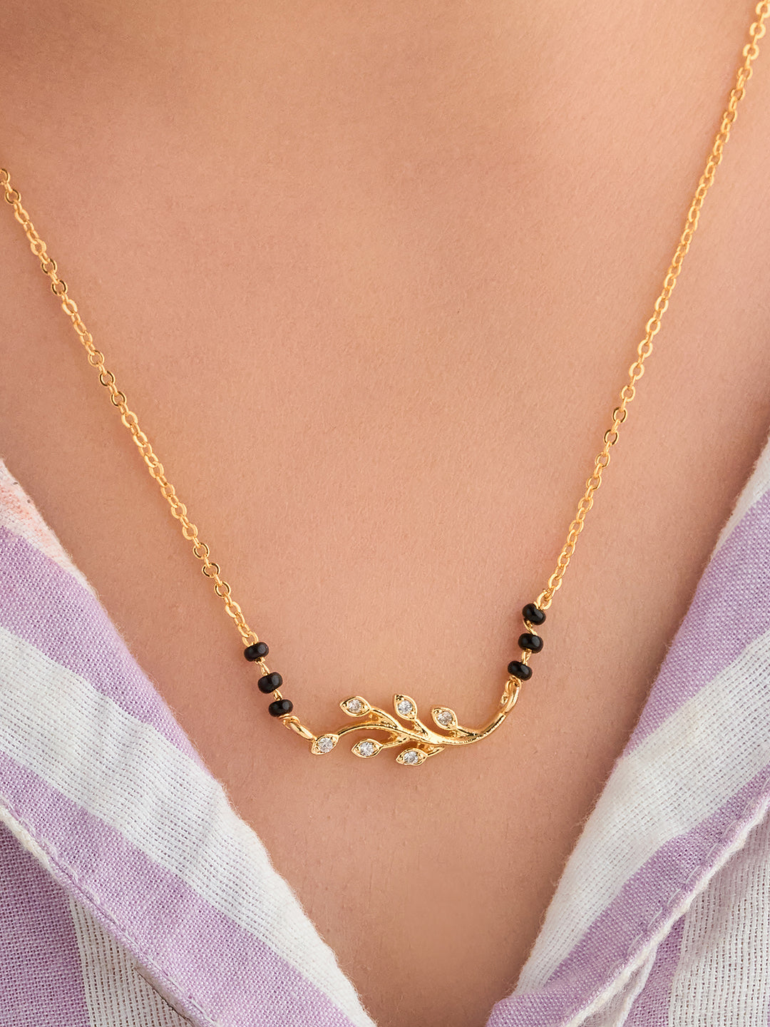 Leaf Vine Mangalsutra