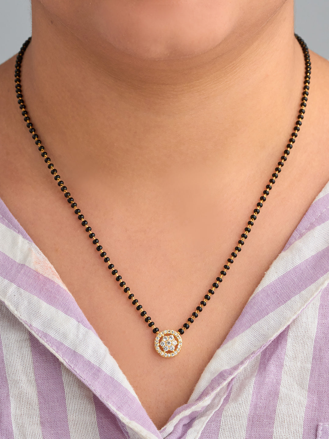 Circle Bloom Mangalsutra