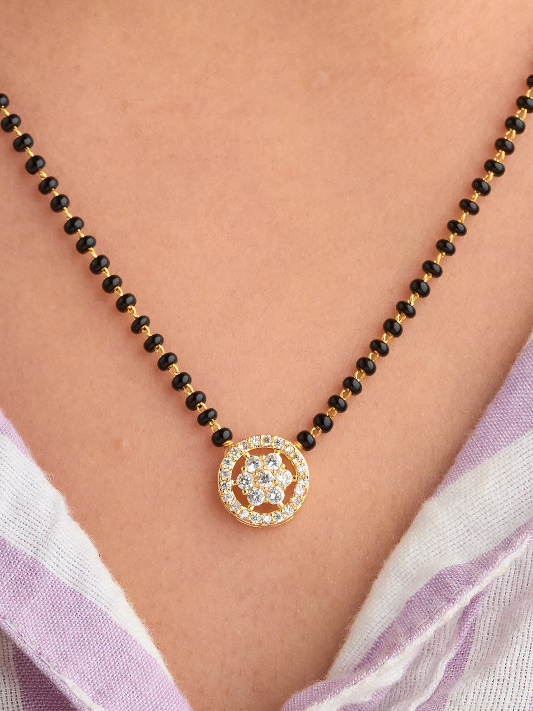 Circle Bloom Mangalsutra