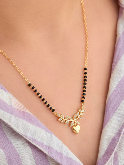 Golden Heart Mangalsutra